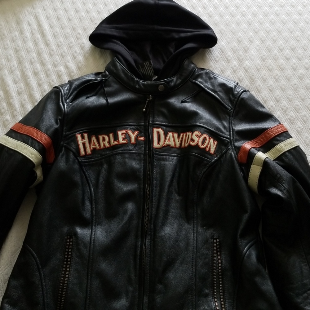 Harley-Davidson genuine leather moto jacket